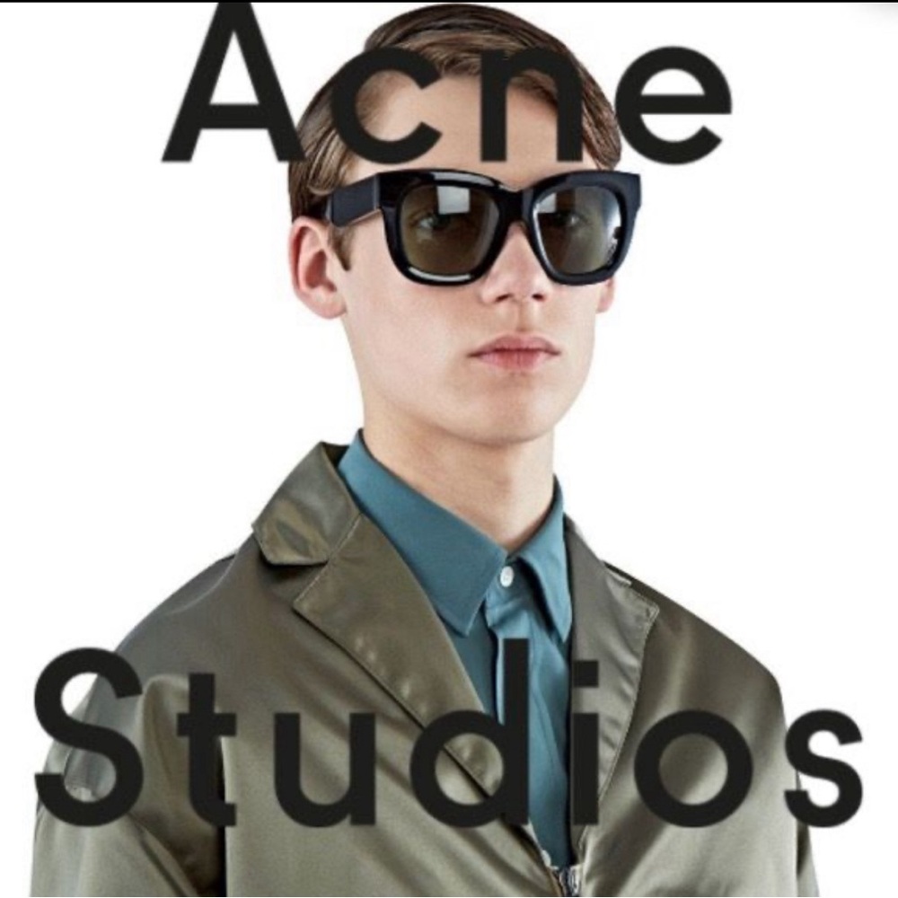 Acne Studios Library sunglasses.